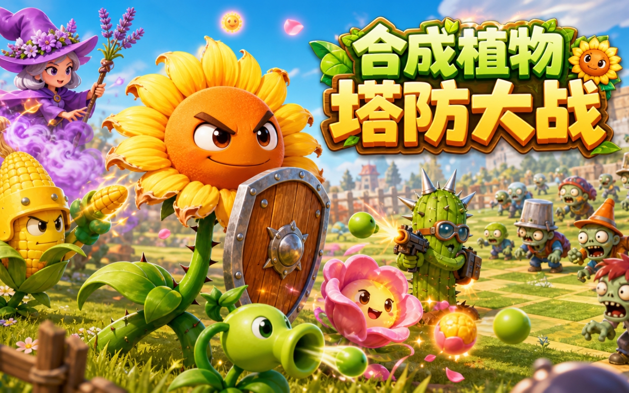 合成植物塔防大战