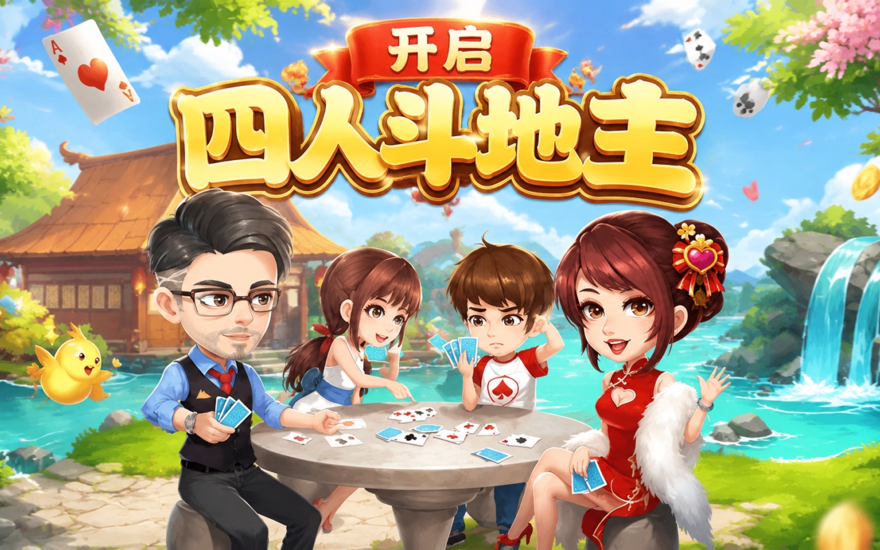开启四人斗地主
