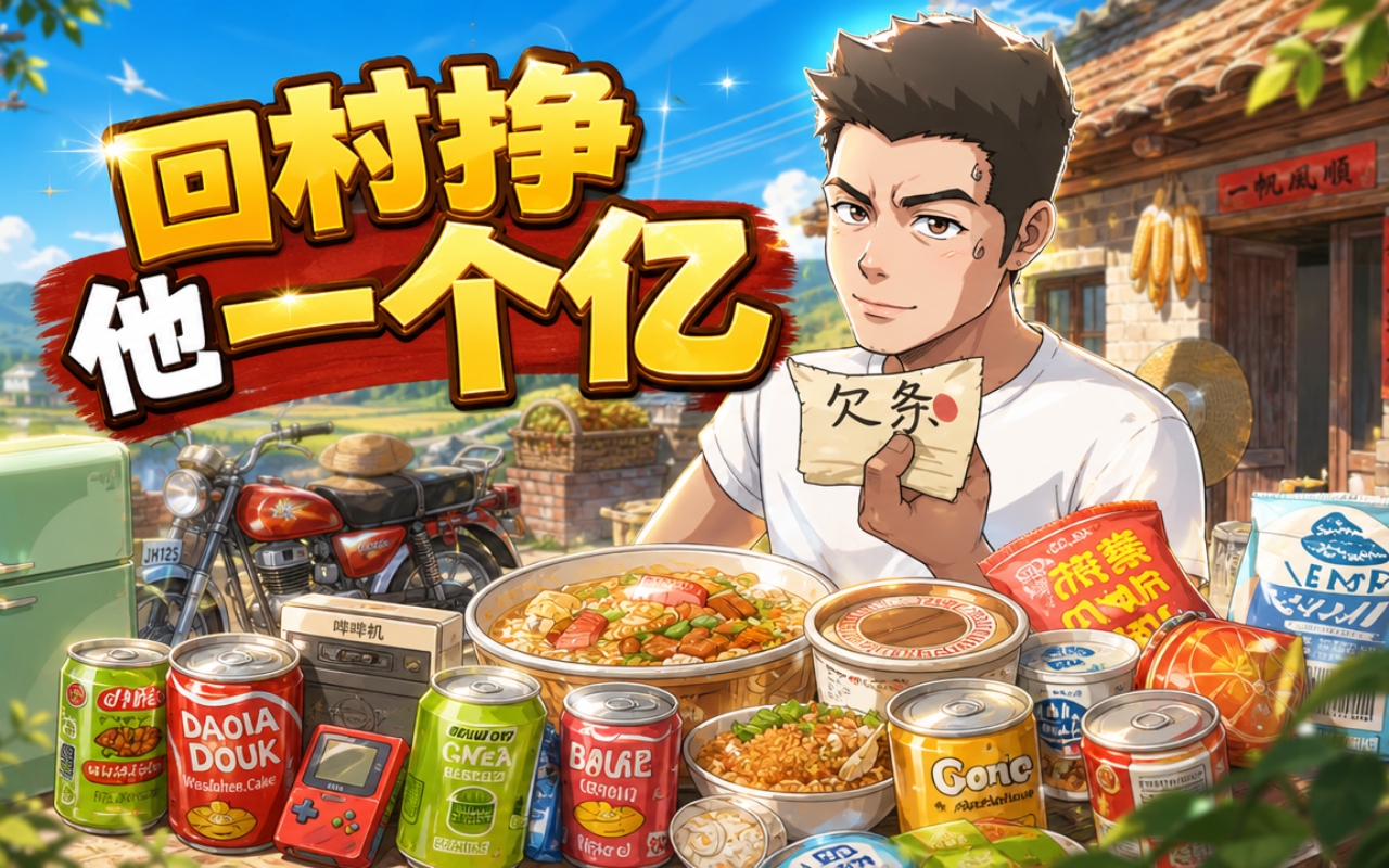 回村挣他一个亿