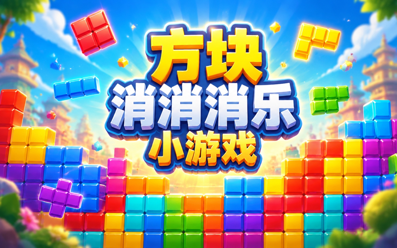 方块消消消乐小游戏
