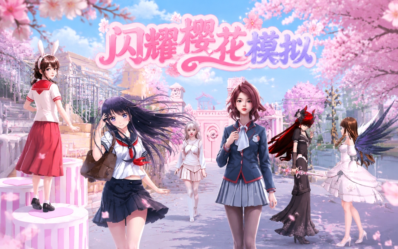闪耀樱花模拟
