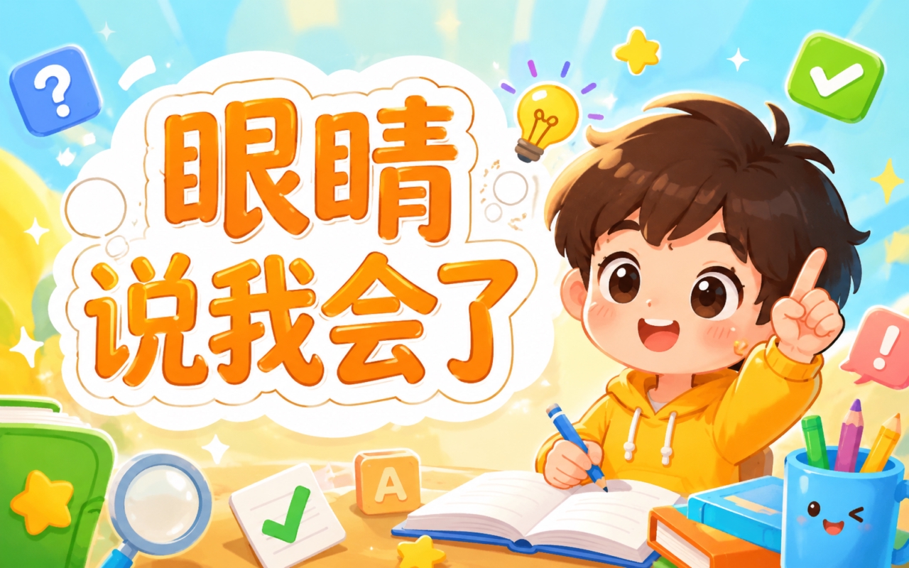 眼睛说我会了
