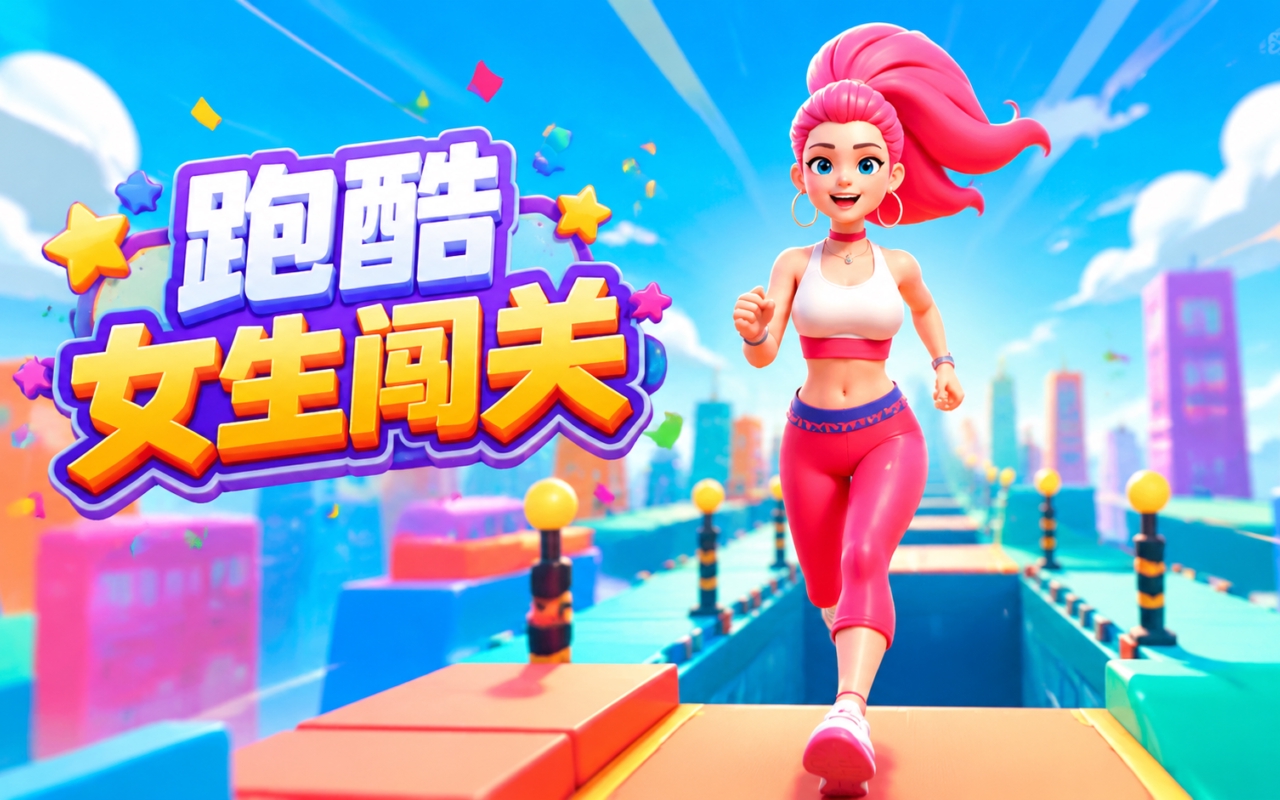 跑酷女生闯关