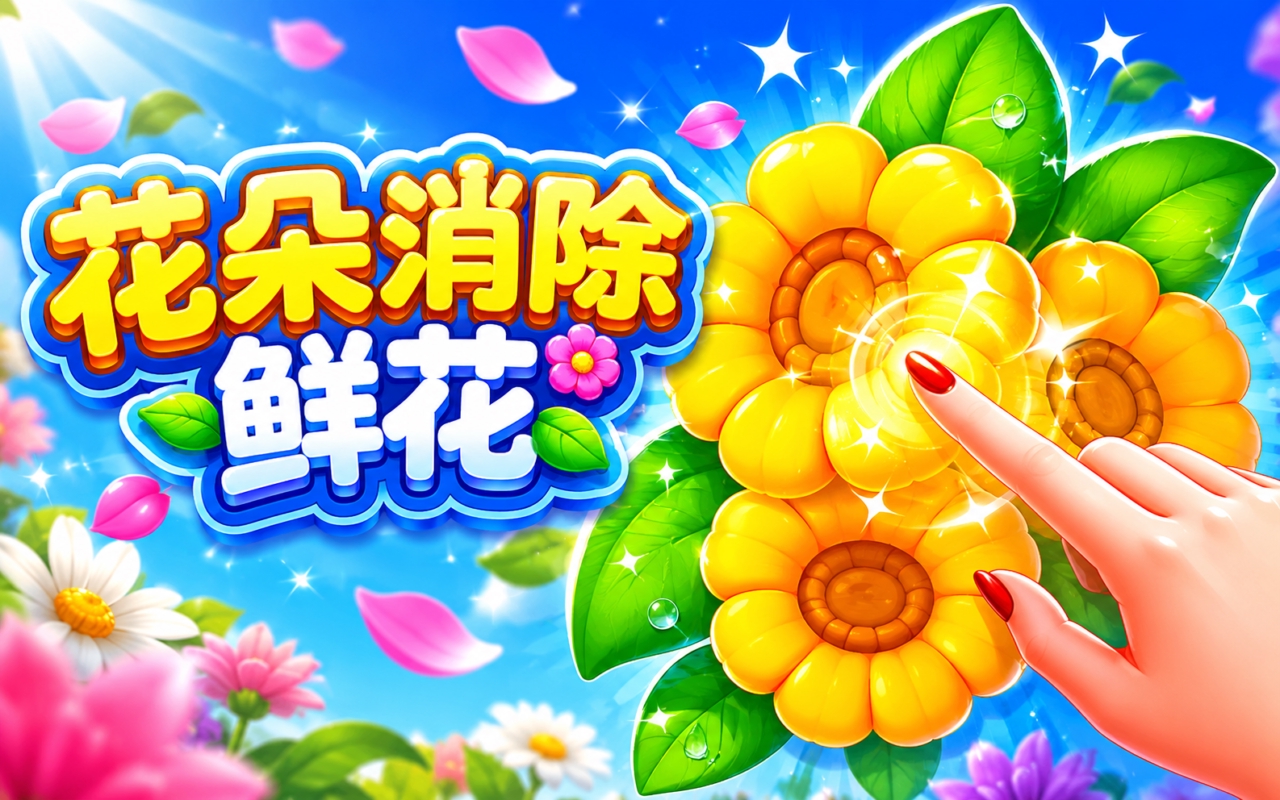 花朵消除鲜花