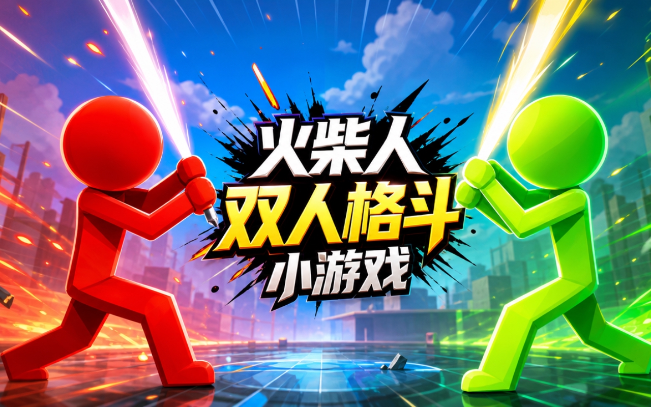 火柴人双人格斗小游戏