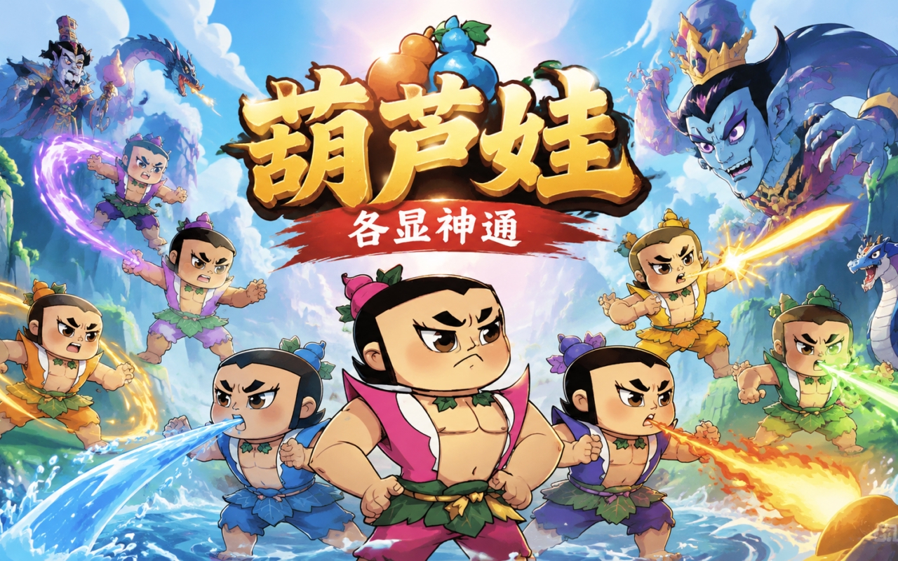 葫芦娃各显神通