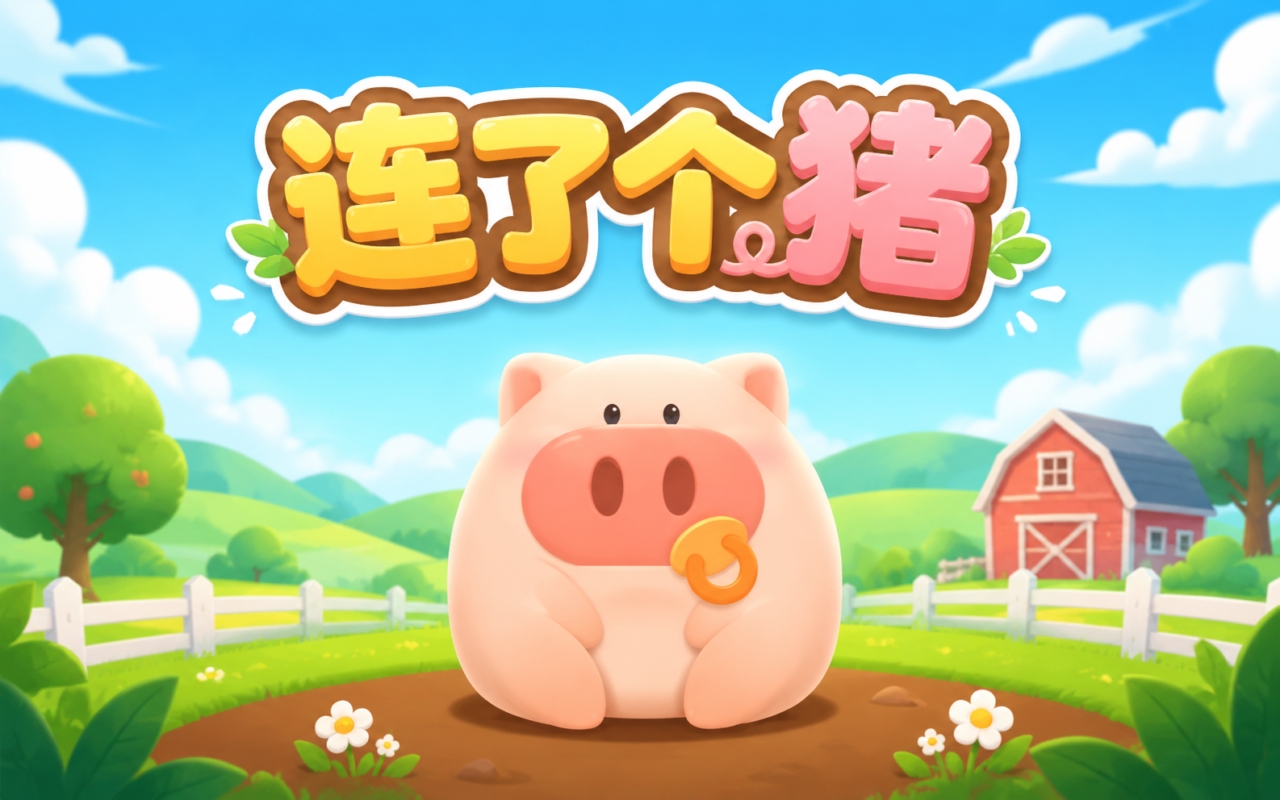 连了个猪