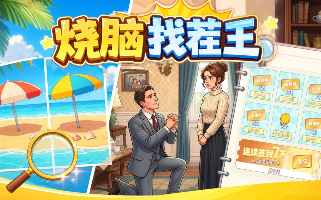 烧脑找茬王