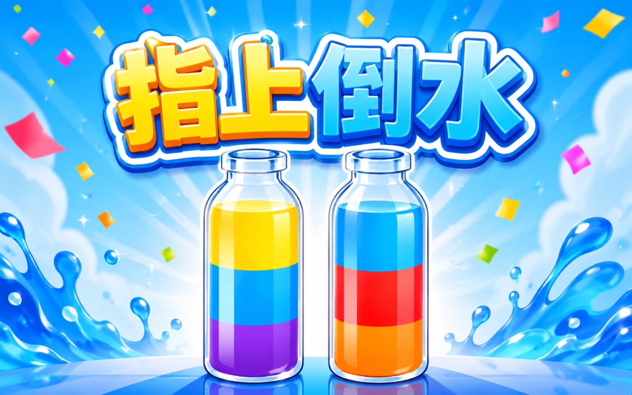 指上倒水