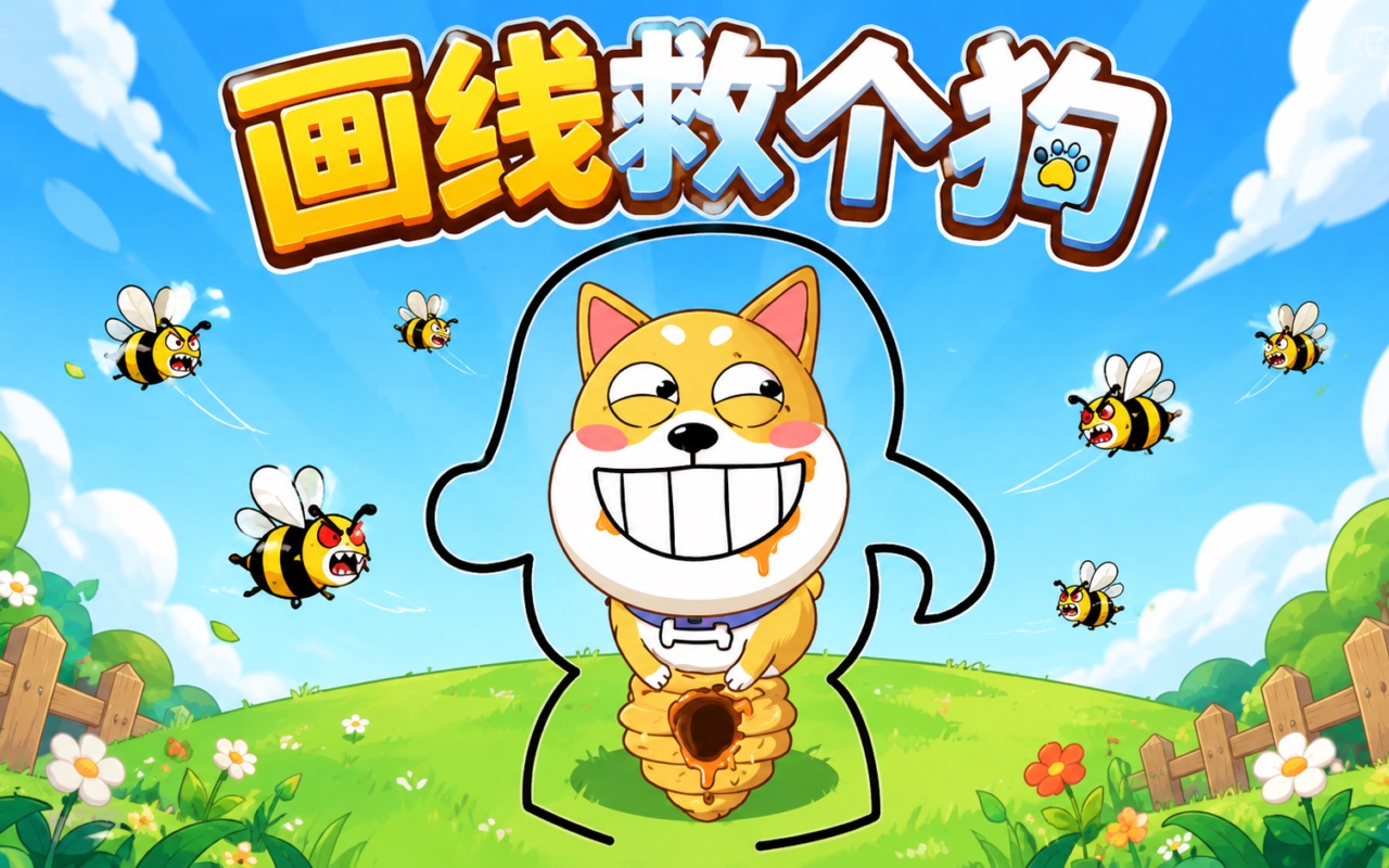 画线救个狗
