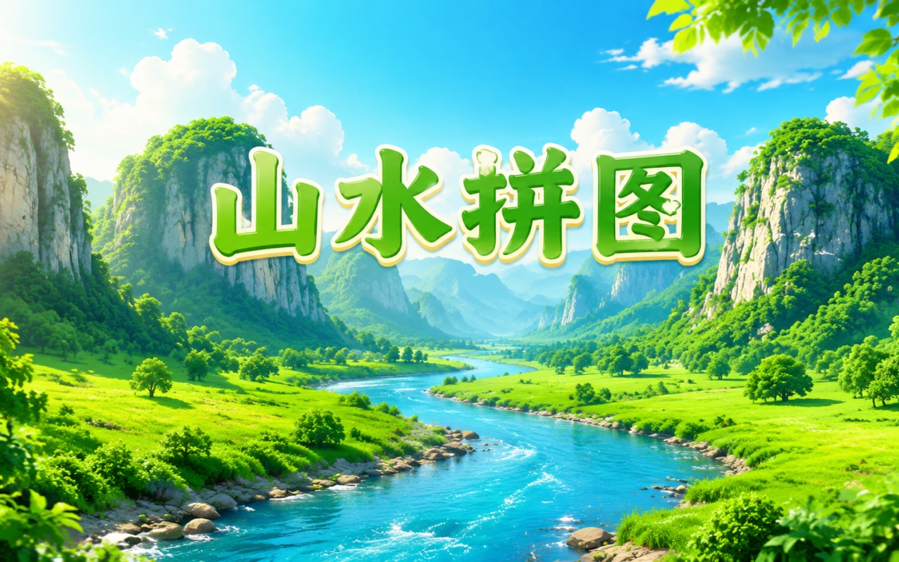 山水拼图