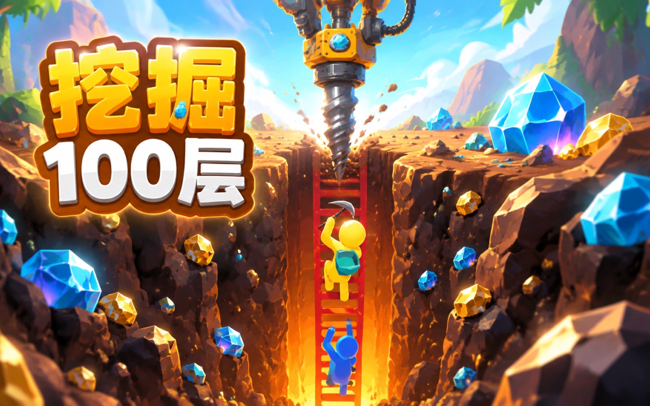 挖掘100层