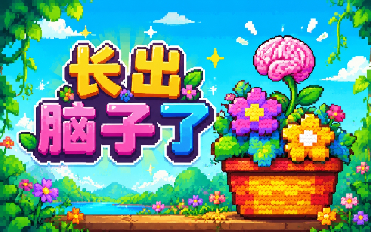 长出脑子了