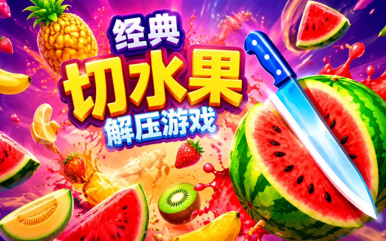 经典切水果解压游戏