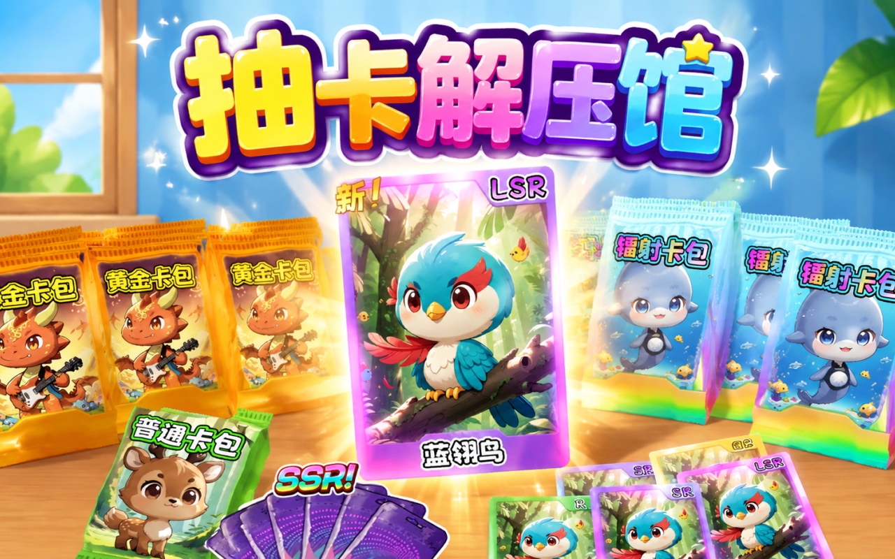 抽卡解压馆