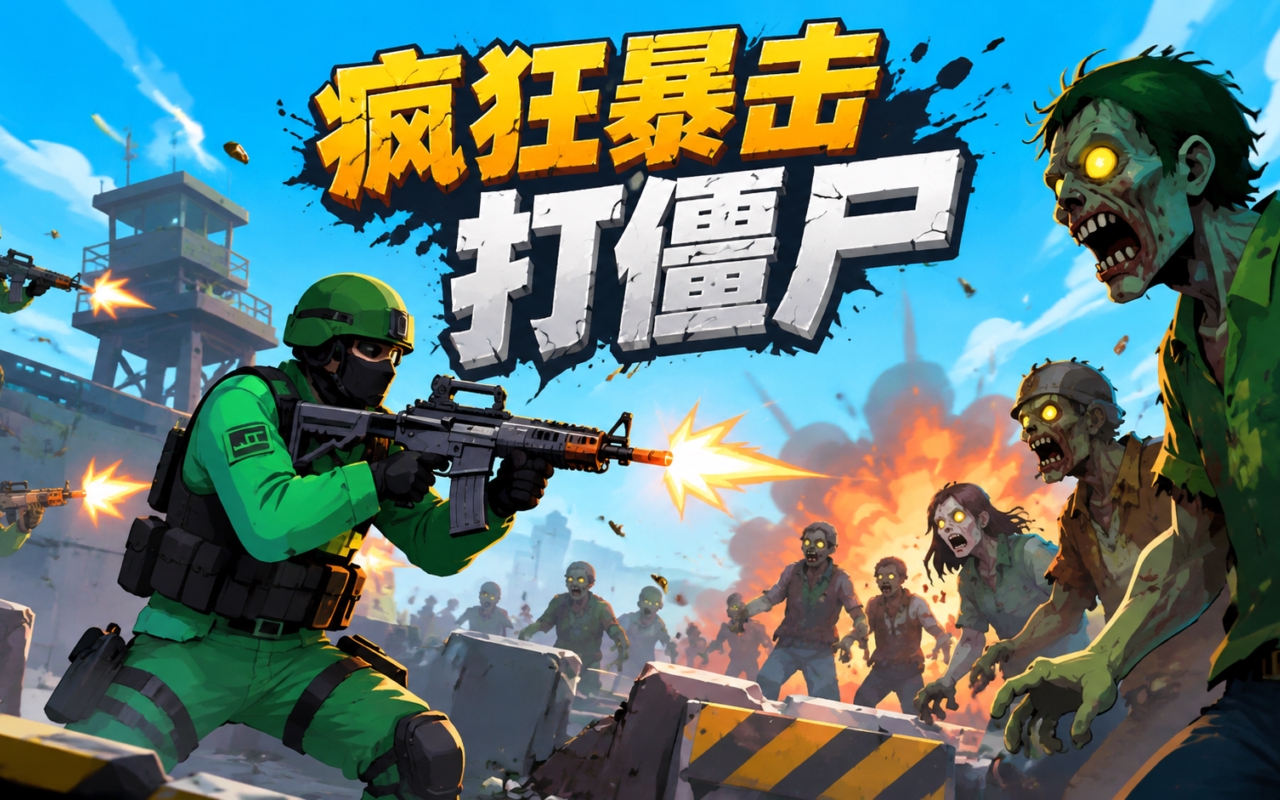 疯狂暴击打僵尸