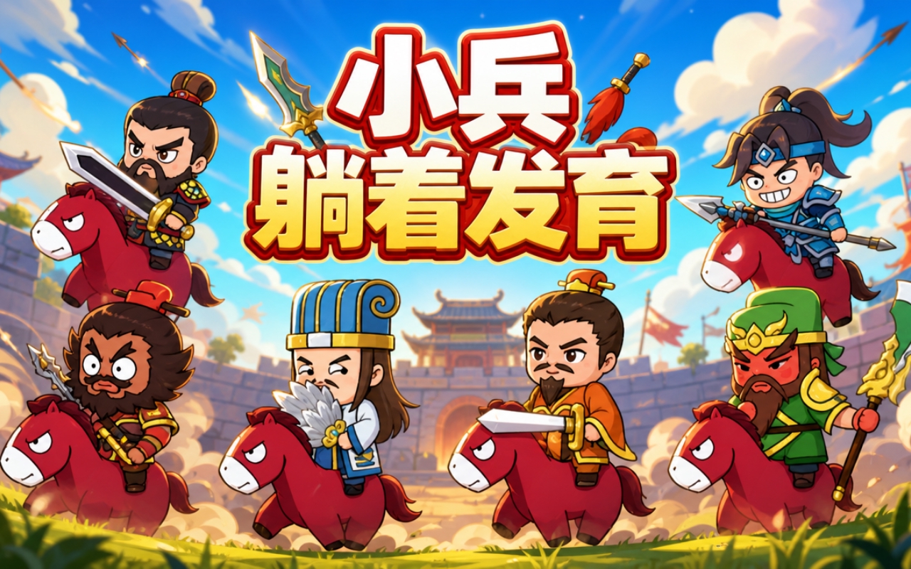 小兵躺着发育
