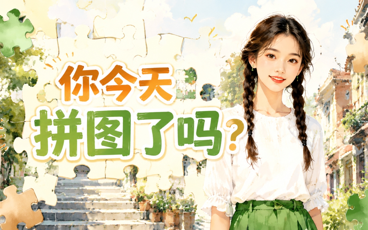 你今天拼图了吗