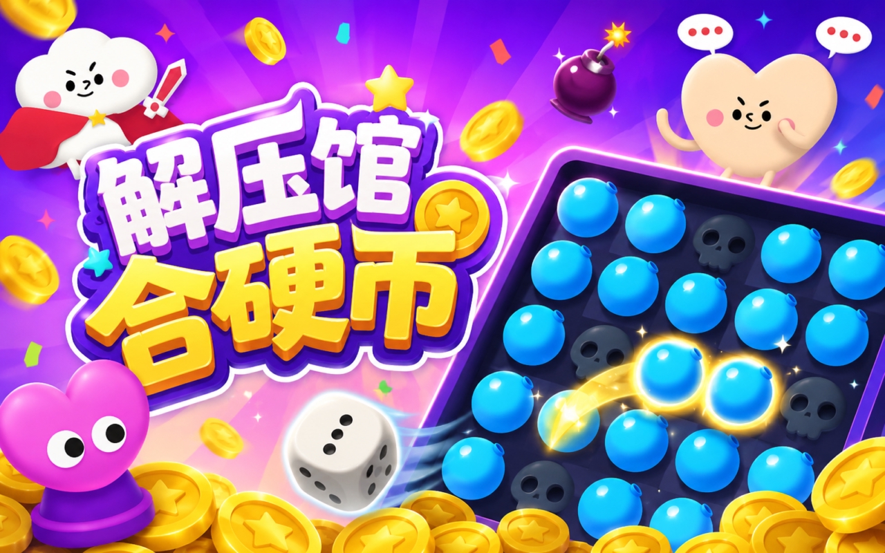 解压馆合硬币