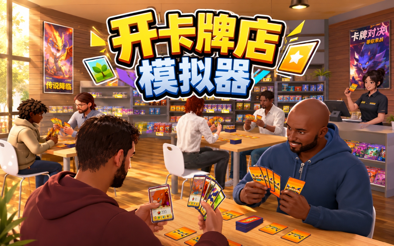 开卡牌店模拟器