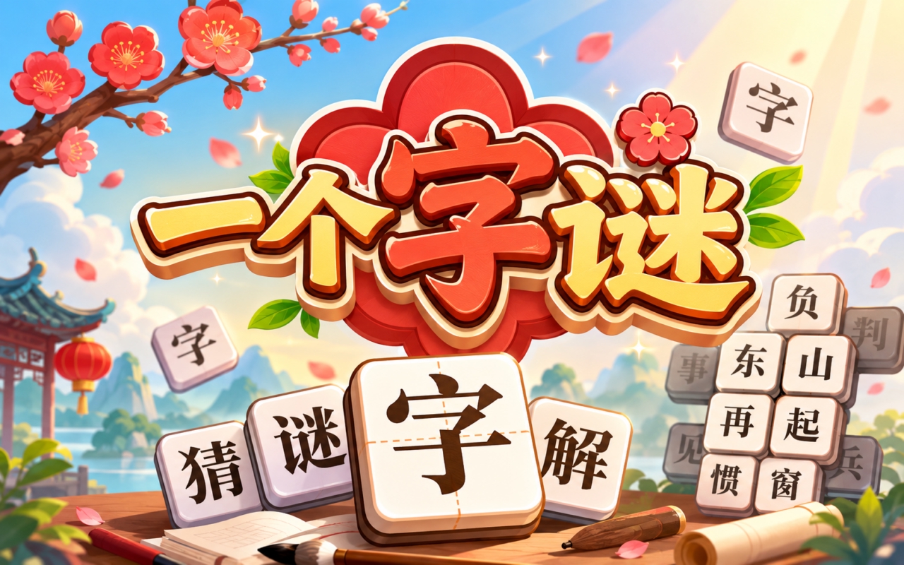 一个字谜