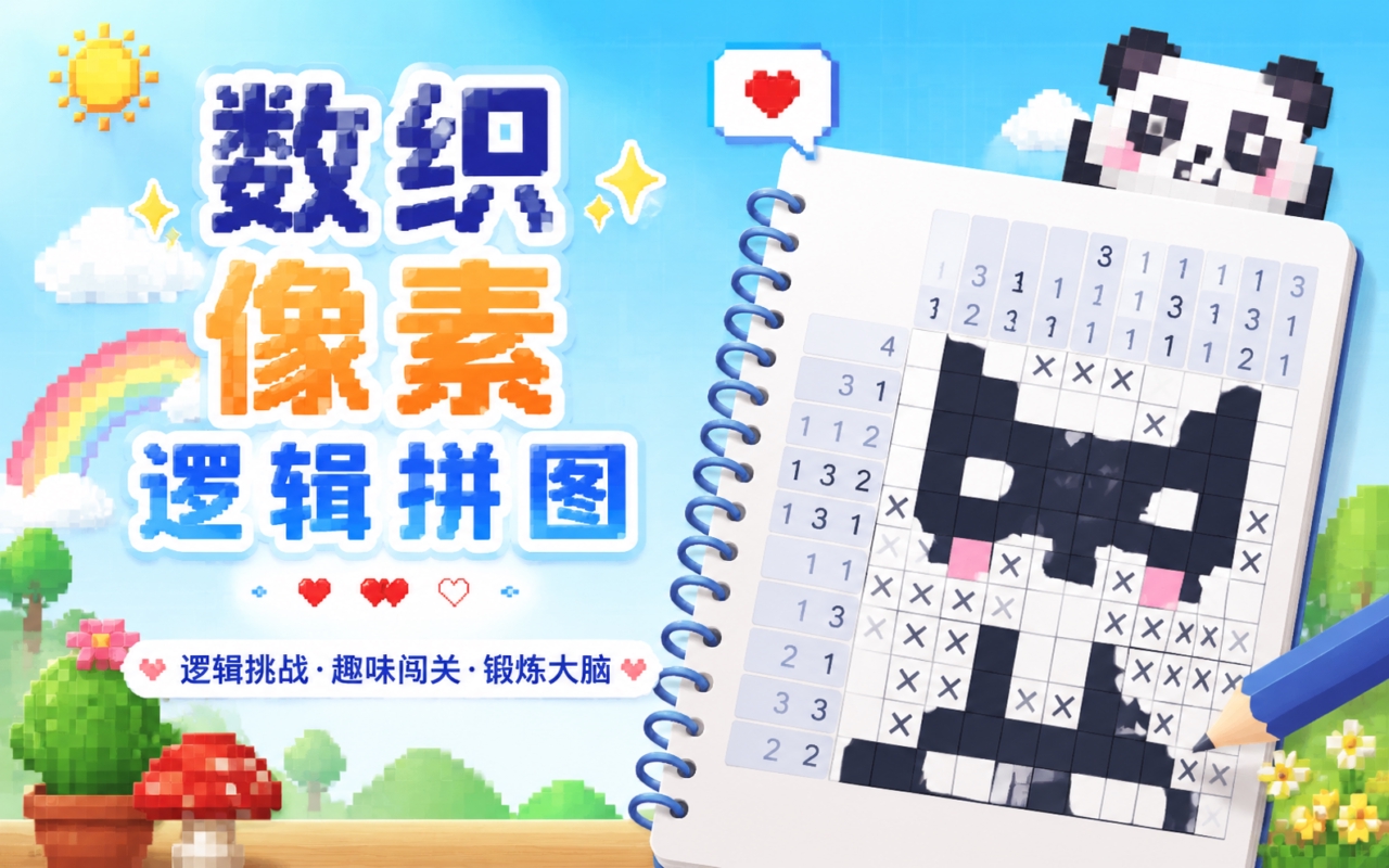 数织像素逻辑拼图