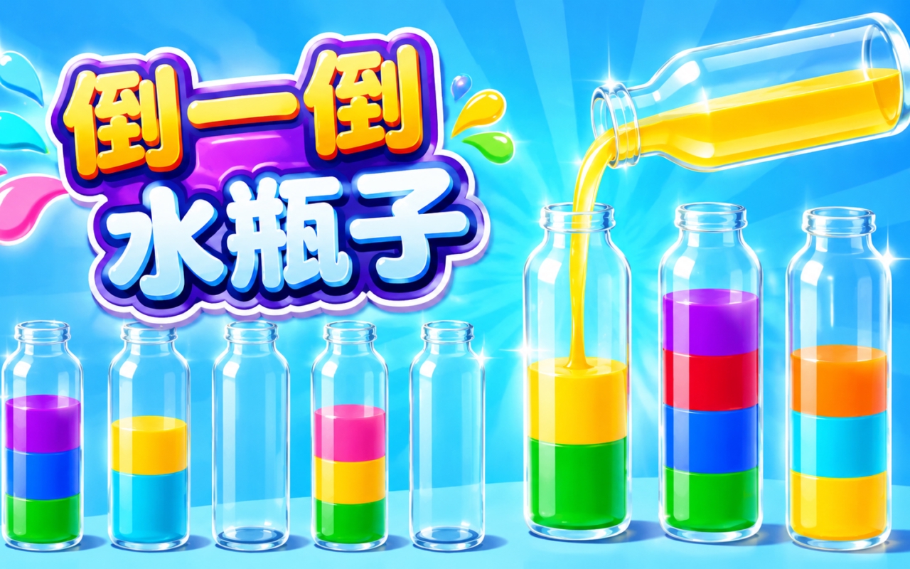 倒一倒水瓶子