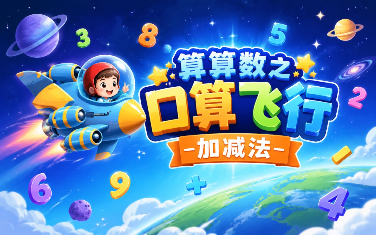 算算数之口算飞行 加减法