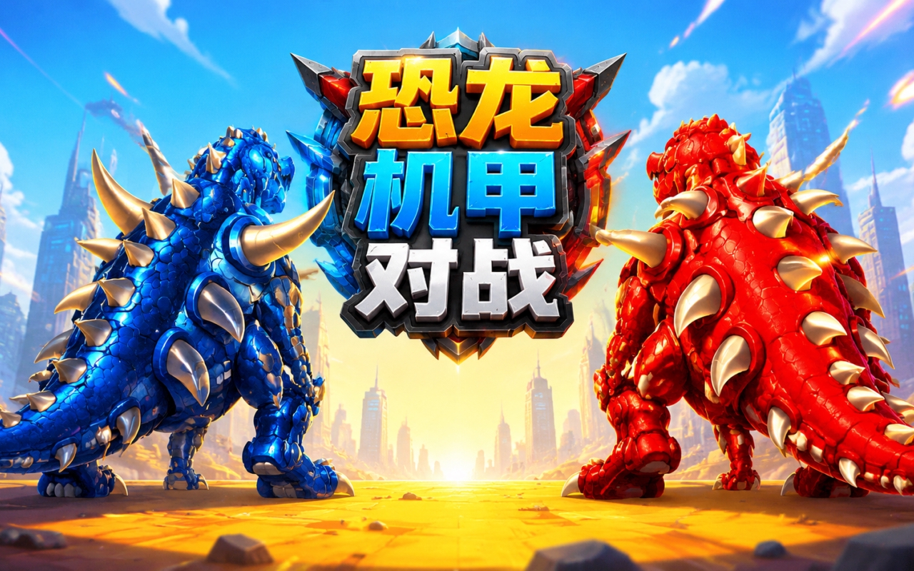 恐龙机甲对战