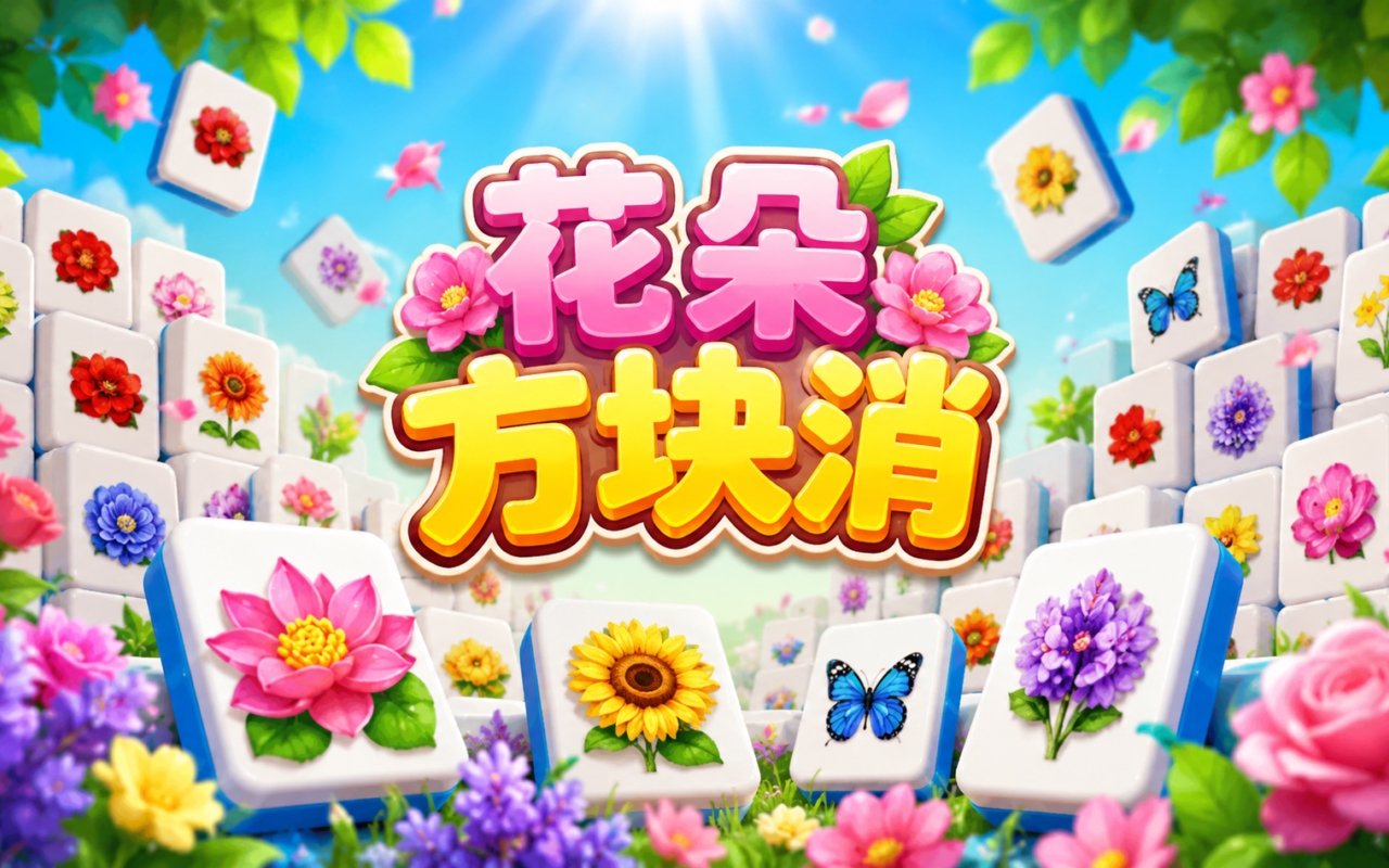 花朵方块消