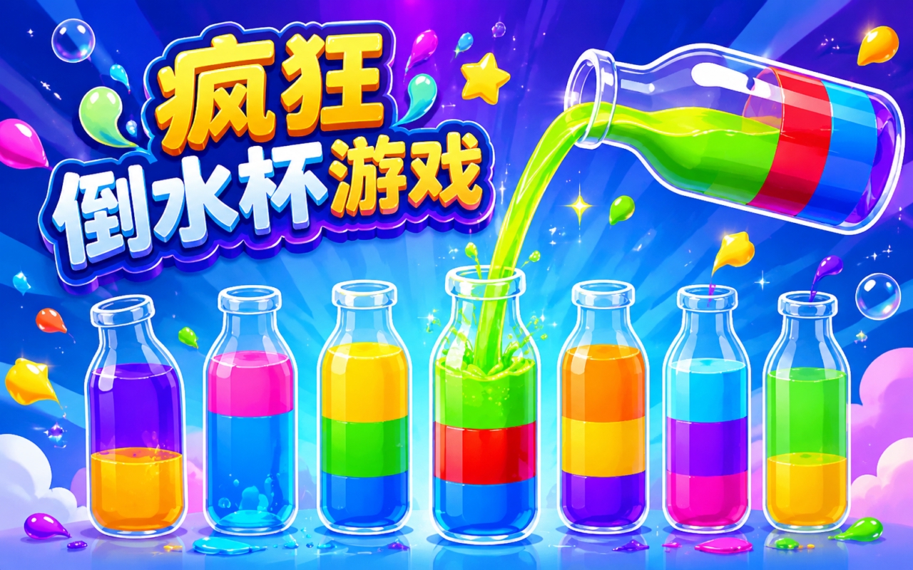 疯狂倒水杯游戏