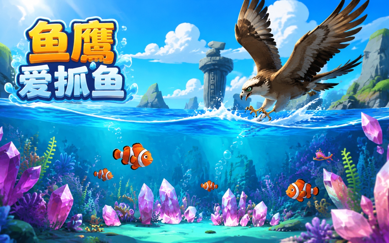 鱼鹰爱抓鱼