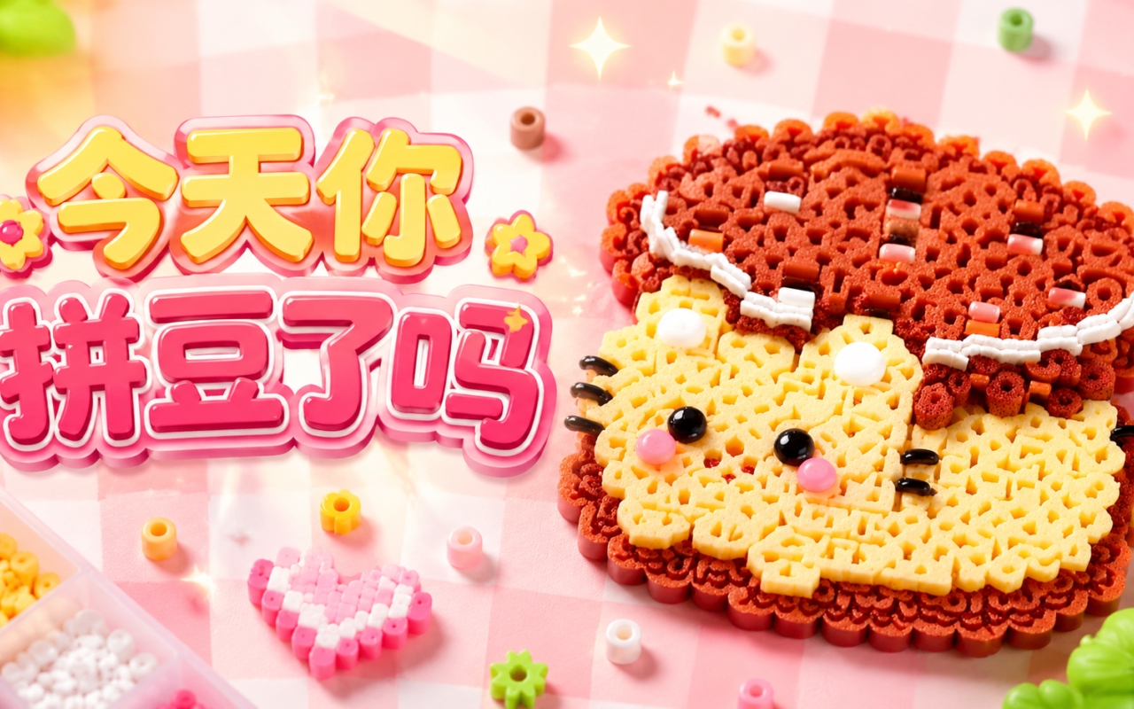 今天你拼豆了吗