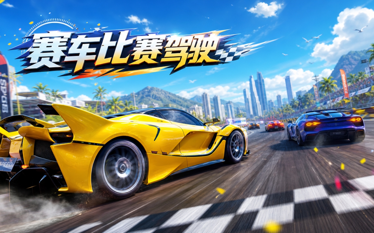 赛车比赛驾驶