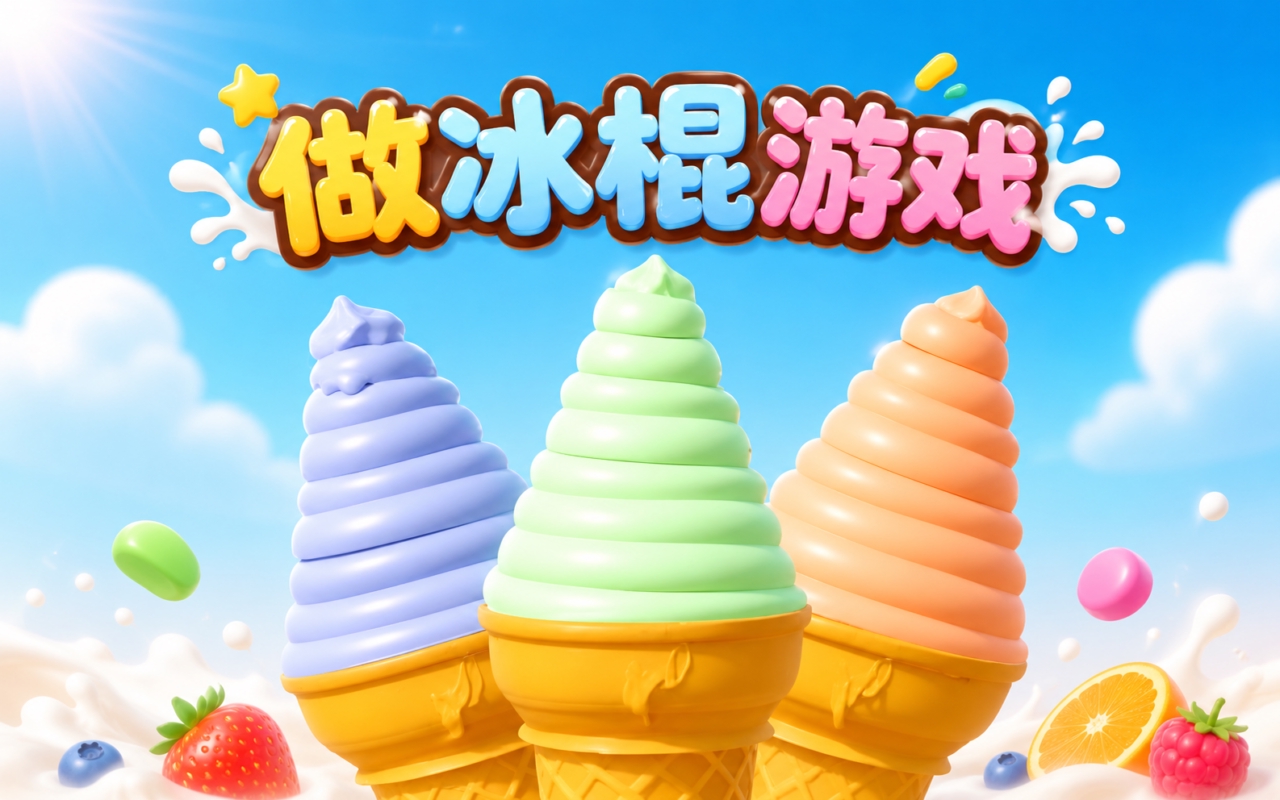 做冰棍游戏