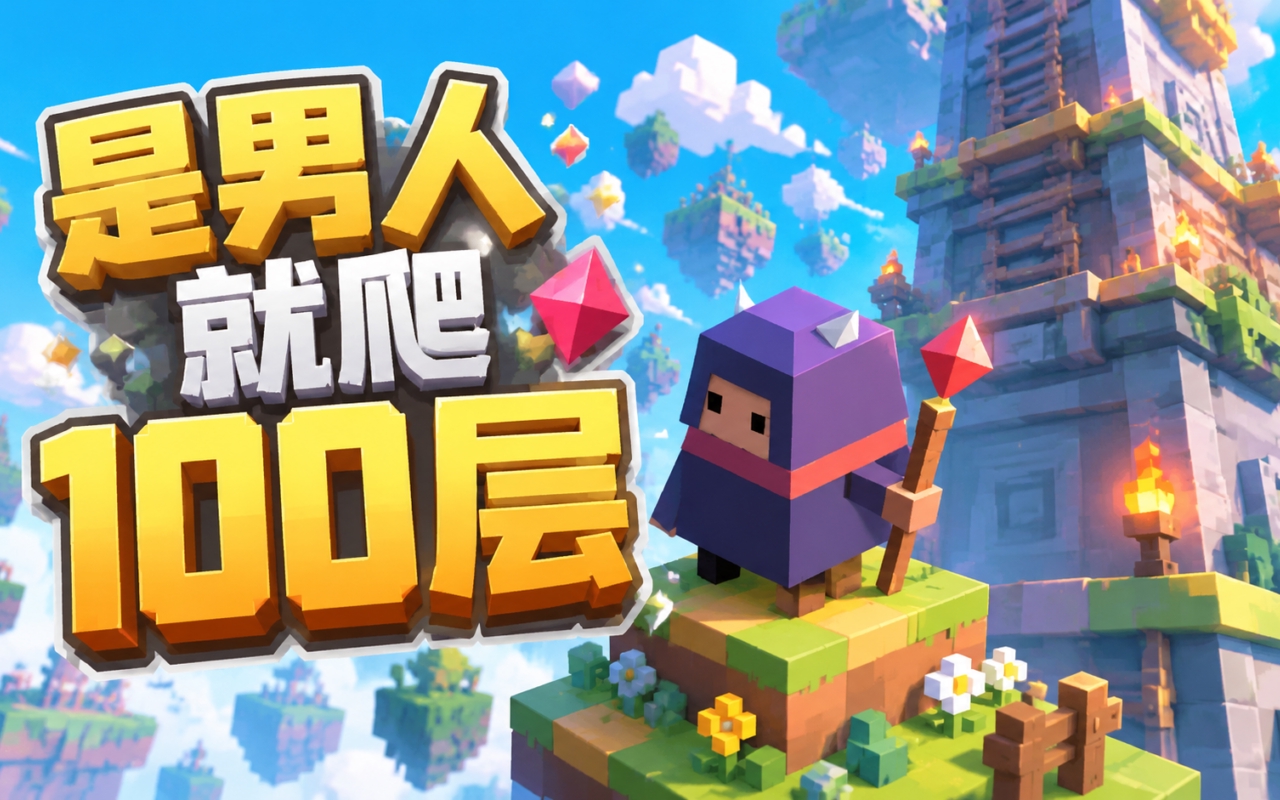 是男人就爬100层