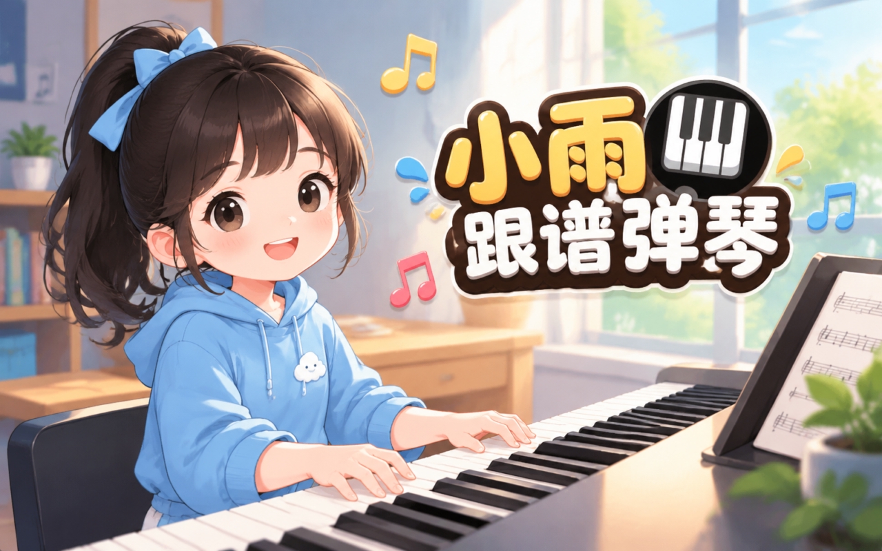 小雨跟谱弹琴