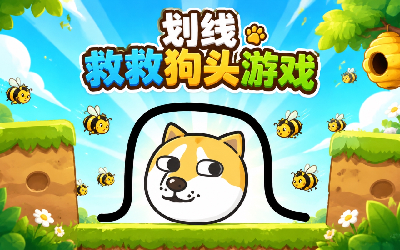 划线救救狗头游戏