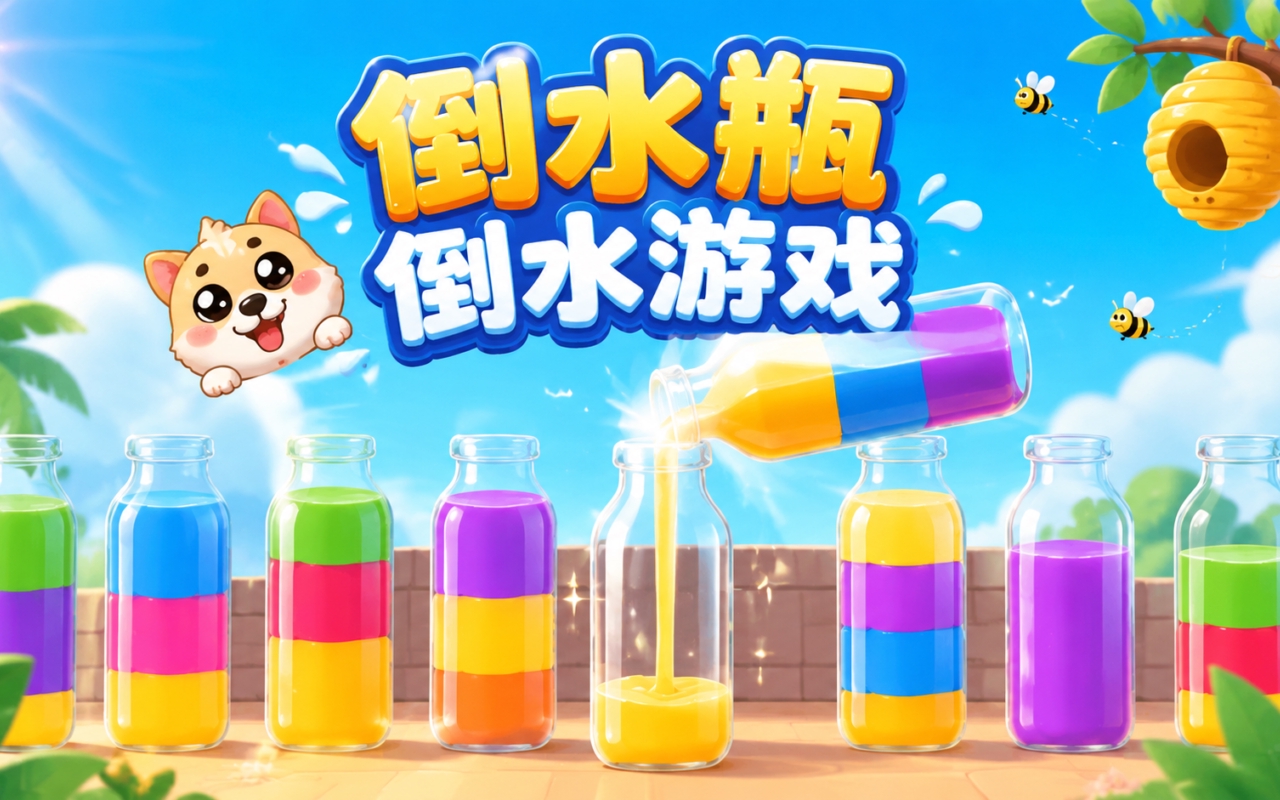 倒水瓶倒水游戏