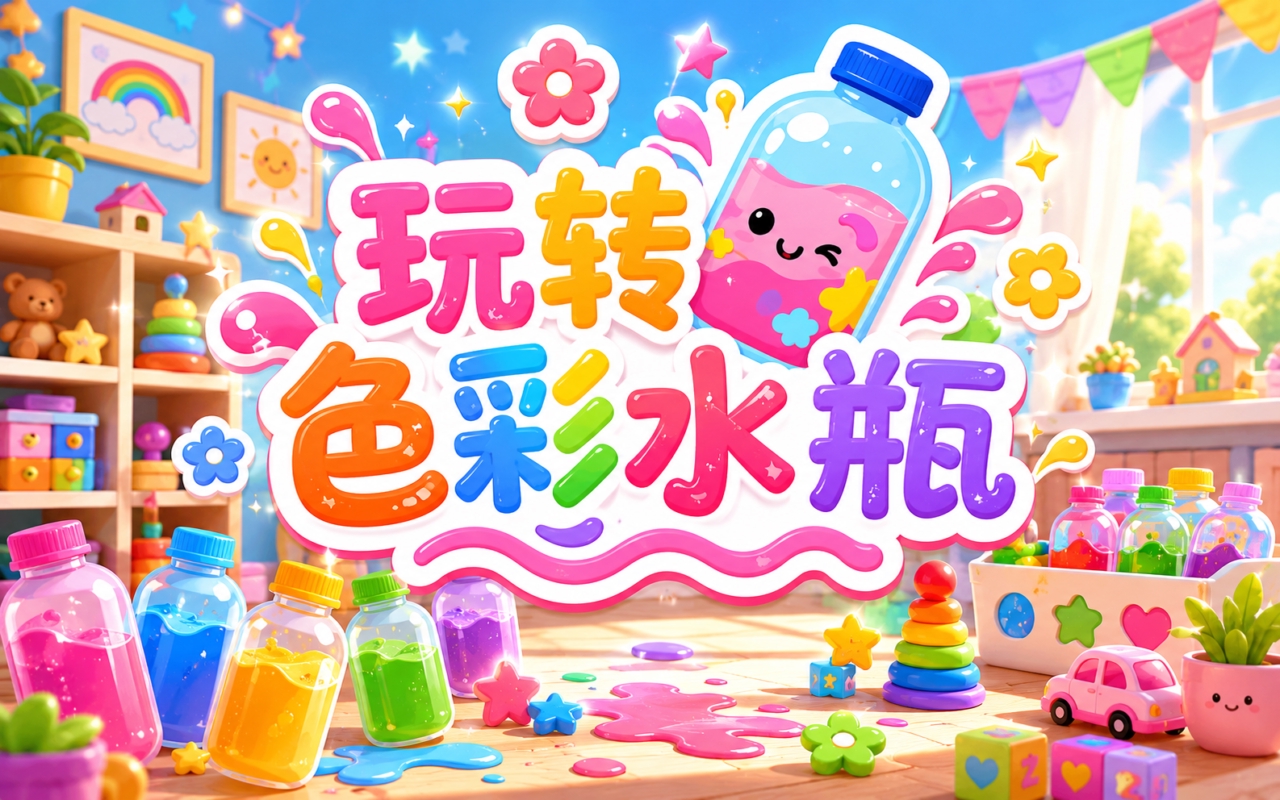玩转色彩水瓶