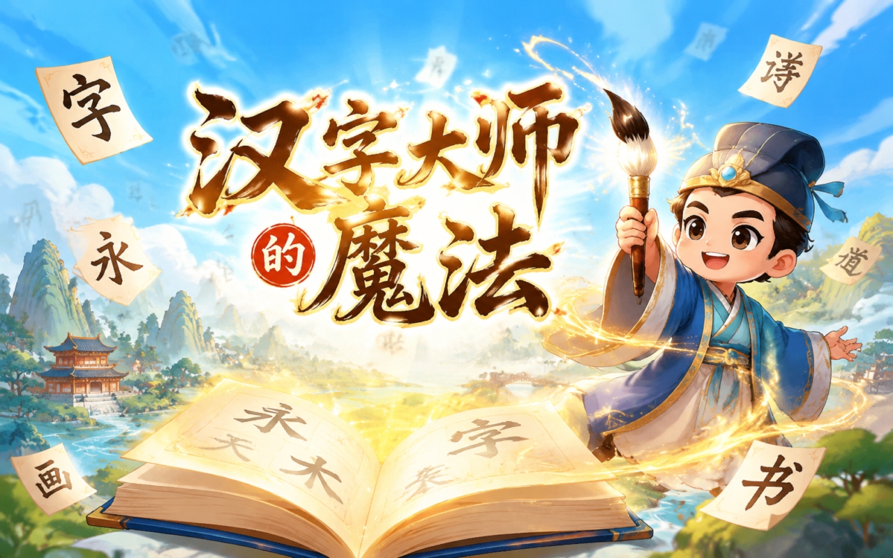 汉字大师的魔法