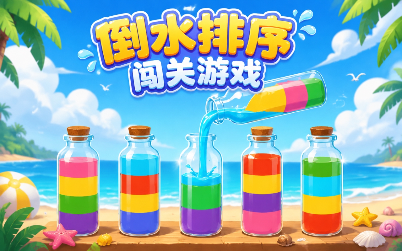 倒水排序闯关游戏