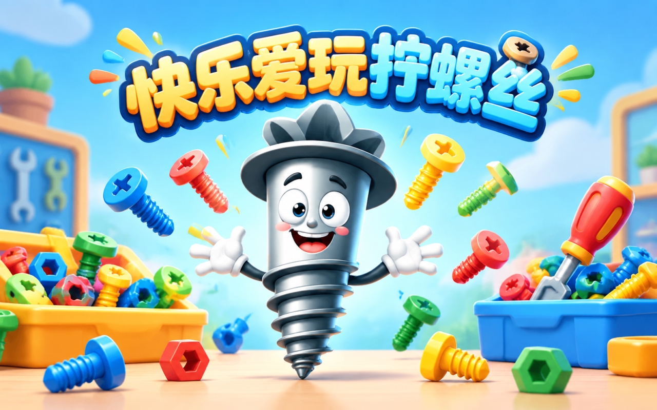 快乐爱玩拧螺丝