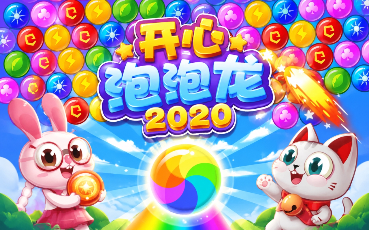 开心泡泡龙2020