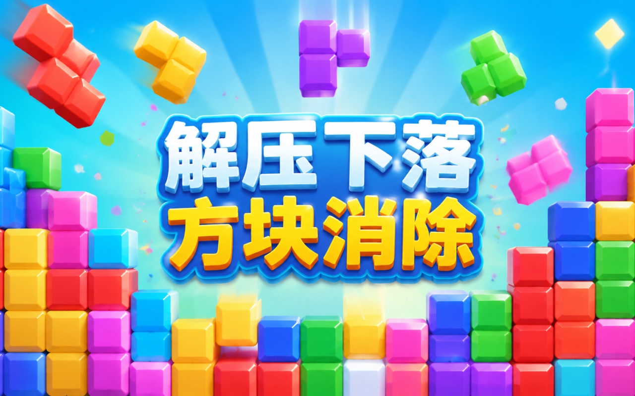 解压下落方块消除
