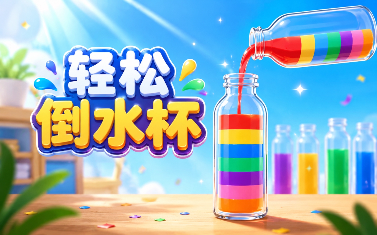 轻松倒水杯
