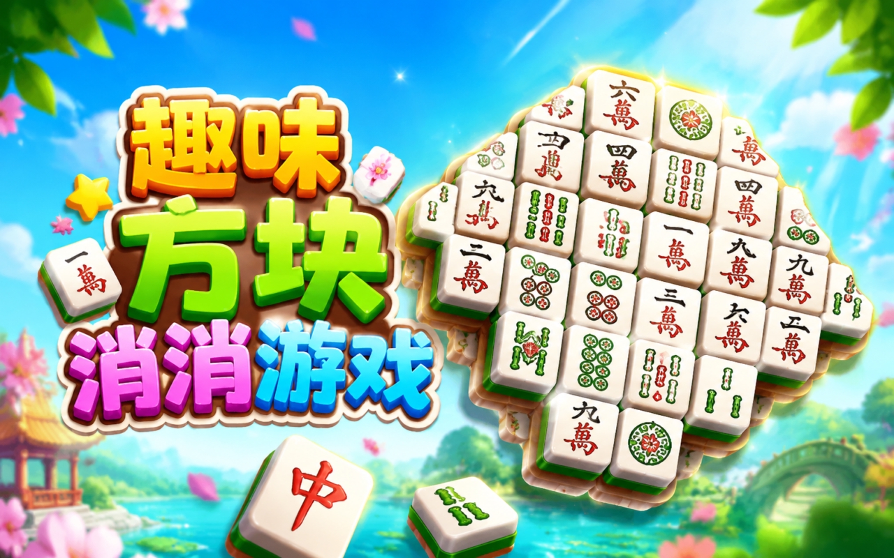 趣味方块消消游戏