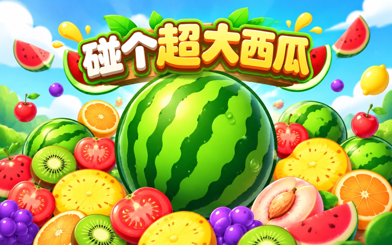 碰个超大西瓜