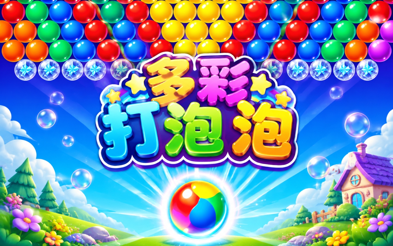 多彩打泡泡