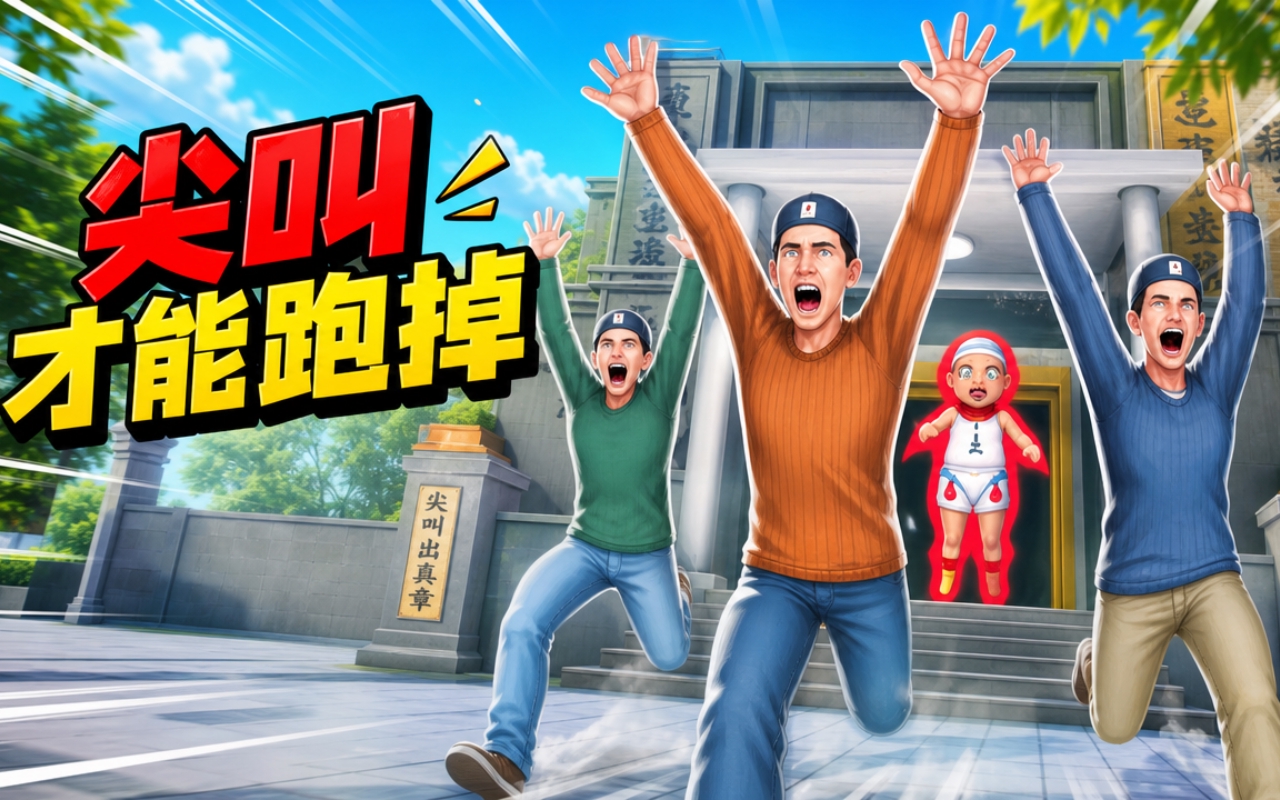 尖叫才能跑掉